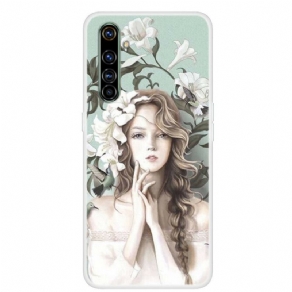 Cover Realme 6 Blomsterkvinden