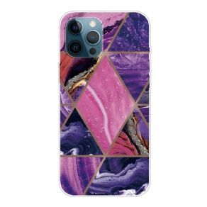 Cover iPhone 13 Pro Afvist Geometrisk Marmor