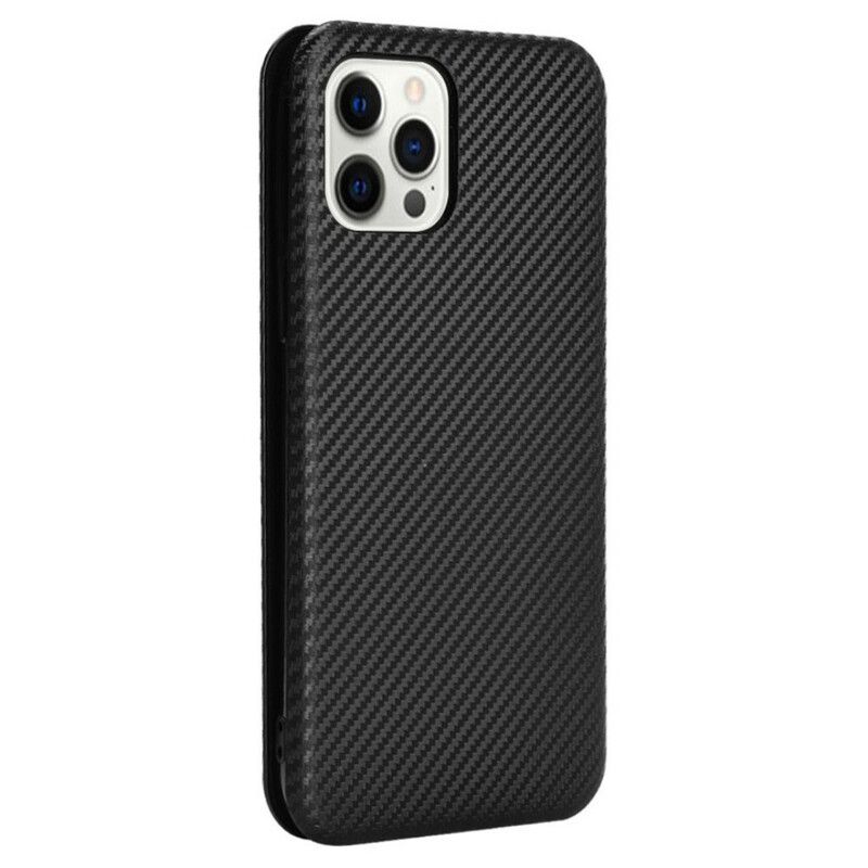 Cover iPhone 13 Pro Flip Cover Kulfiber