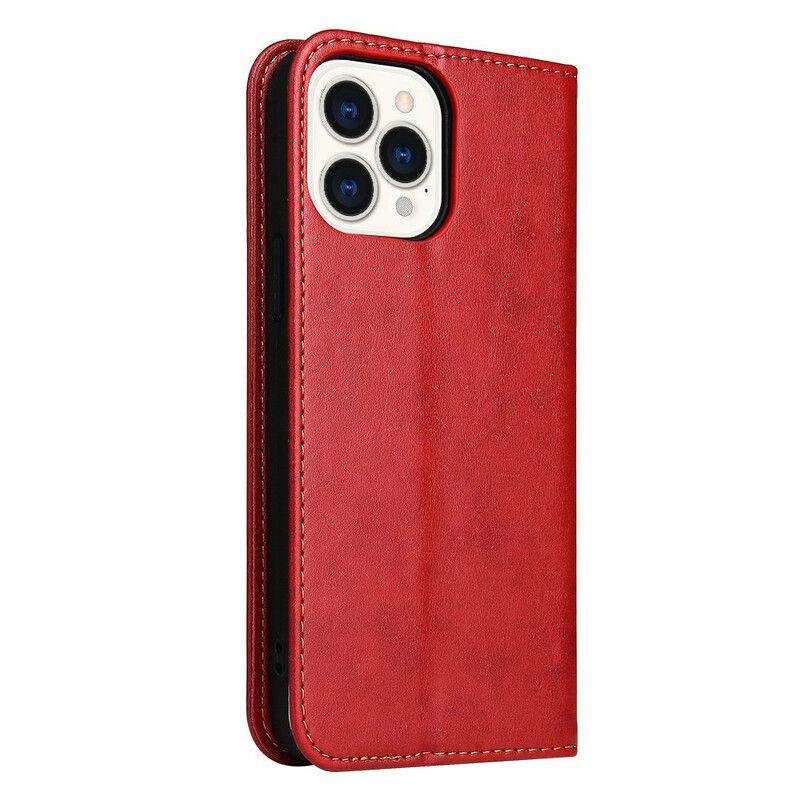 Cover iPhone 13 Pro Flip Cover Simpelt Kunstlæder