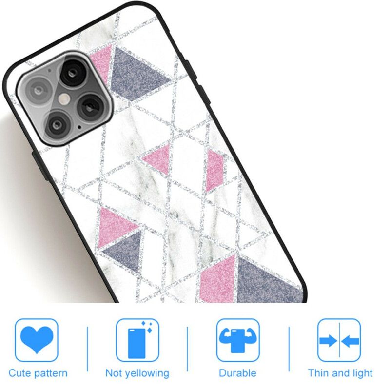 Cover iPhone 13 Pro Glitrer Marmor