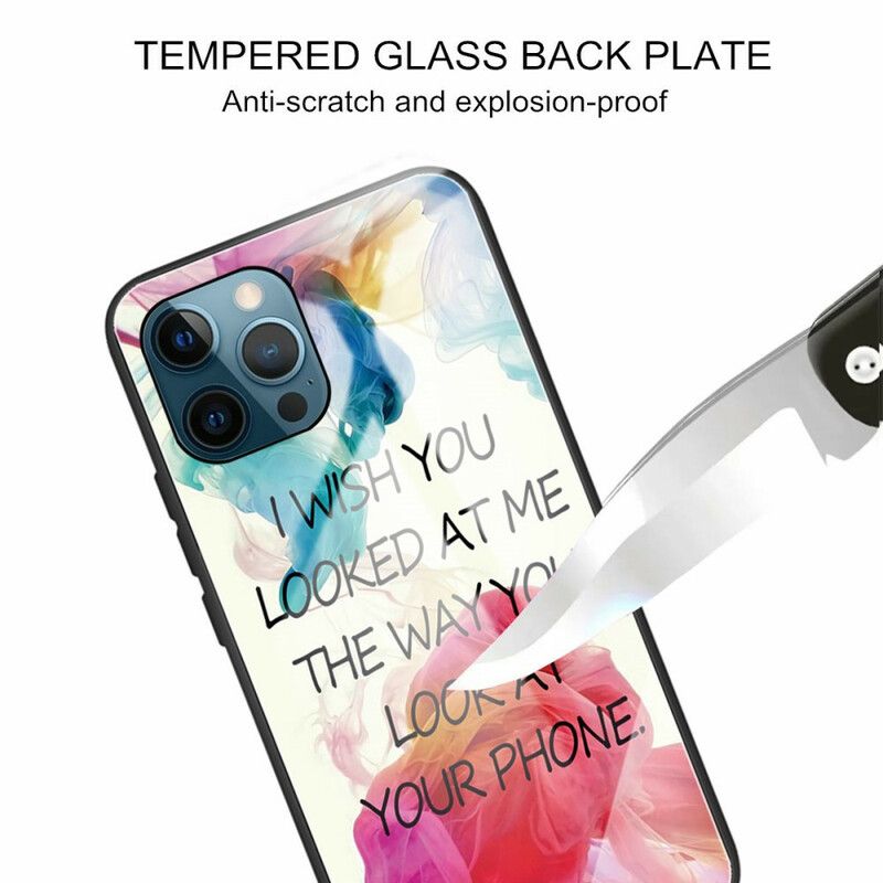 Cover iPhone 13 Pro Hærdet Glas Ønsker Jeg