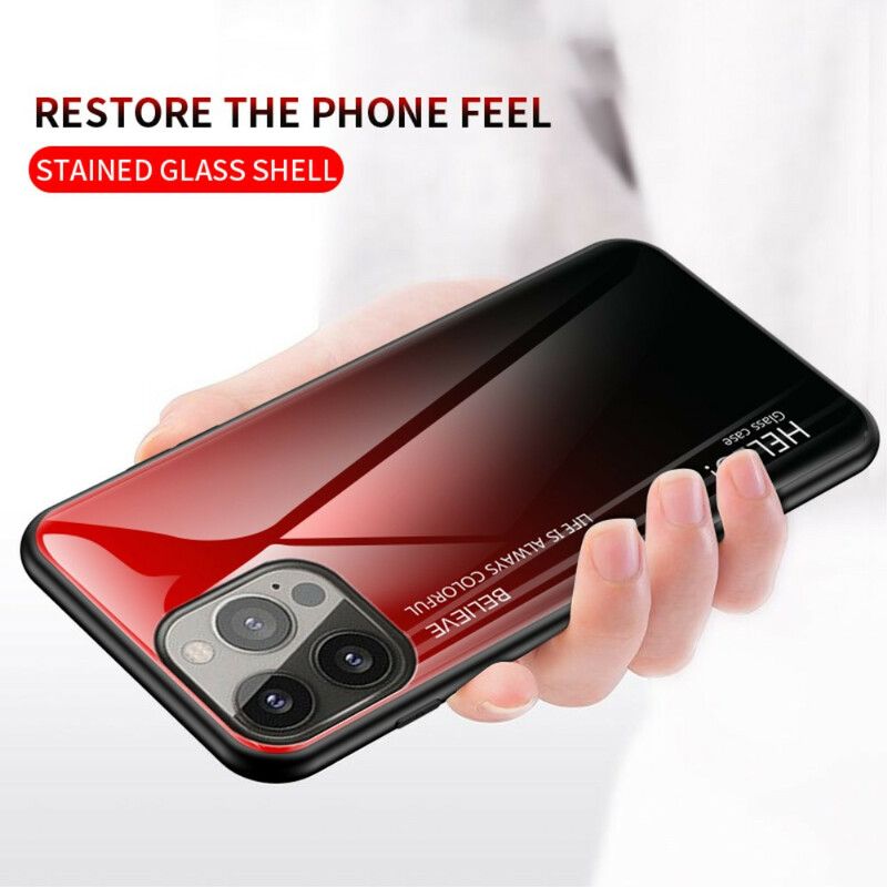 Cover iPhone 13 Pro Hej Hærdet Glas