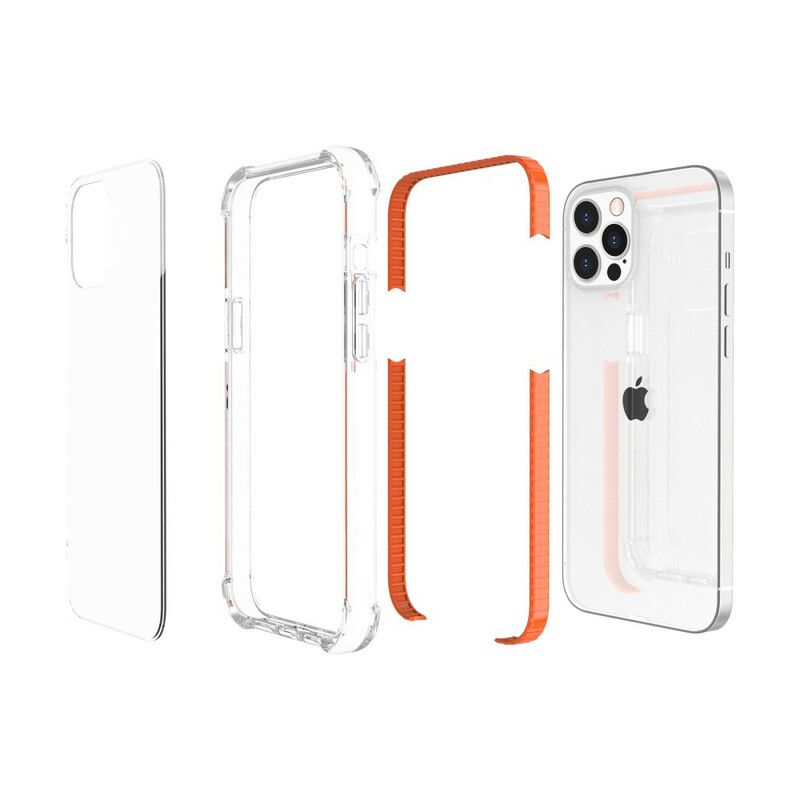 Cover iPhone 13 Pro Klare Silikonekanter