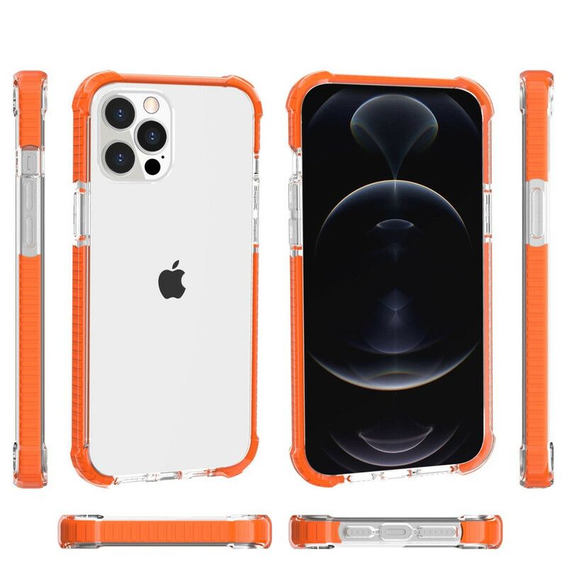 Cover iPhone 13 Pro Klare Silikonekanter