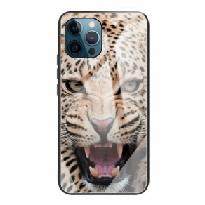 Cover iPhone 13 Pro Leopard Hærdet Glas