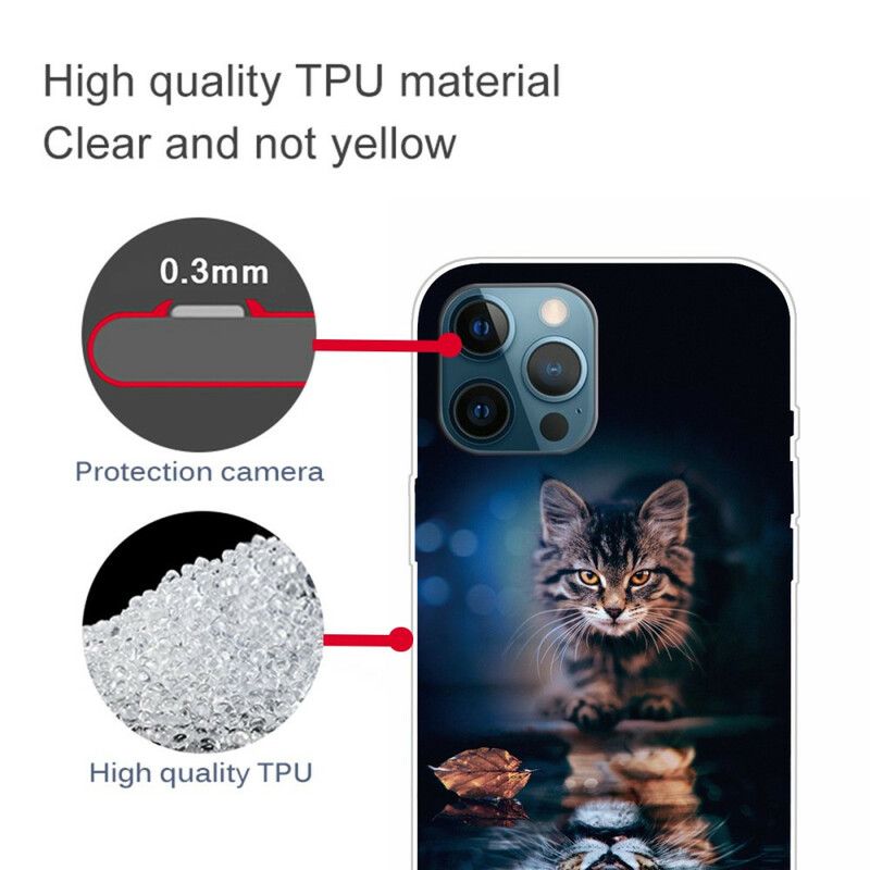 Cover iPhone 13 Pro Min Tiger