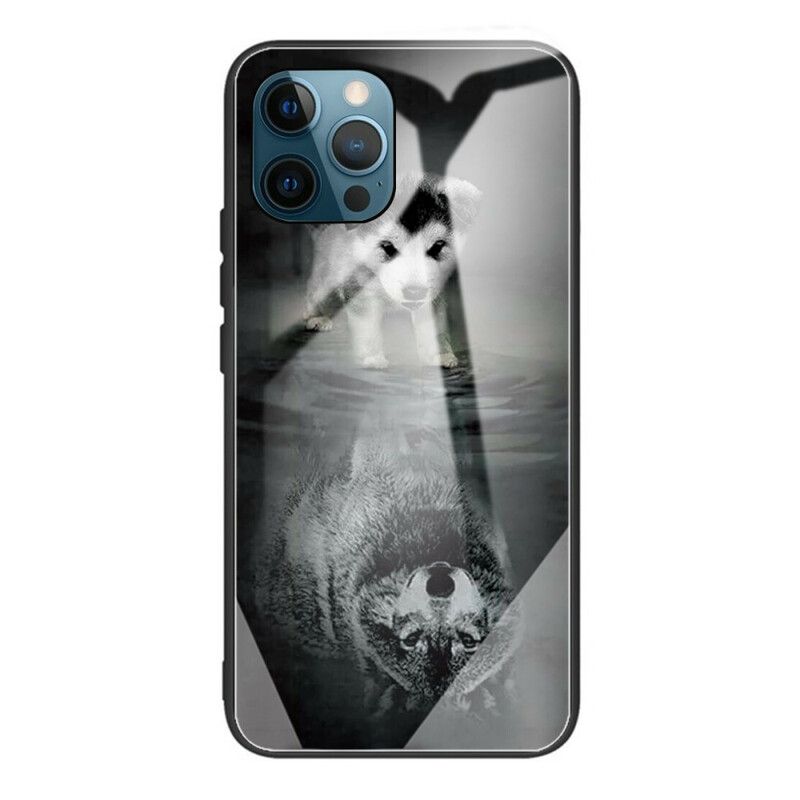 Cover iPhone 13 Pro Puppy Dream Hærdet Glas