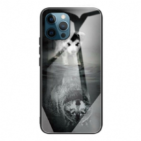 Cover iPhone 13 Pro Puppy Dream Hærdet Glas