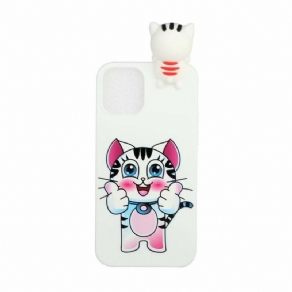 Cover iPhone 13 Pro Sjov Kat 3d