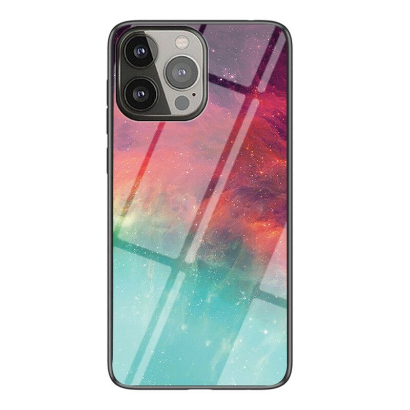 Cover iPhone 13 Pro Stjernehimmel Hærdet Glas