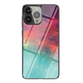 Cover iPhone 13 Pro Stjernehimmel Hærdet Glas