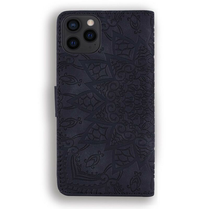 Flip Cover iPhone 13 Pro Barok Mandala