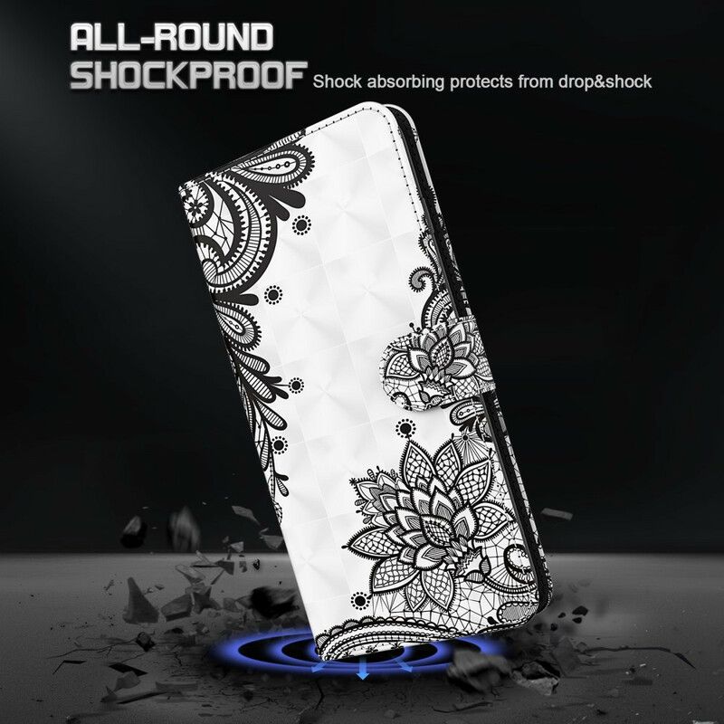 Flip Cover iPhone 13 Pro Blondeblomster