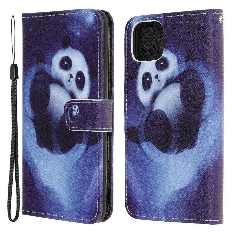 Flip Cover iPhone 13 Pro Panda Space