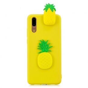 Cover Huawei P20 3d Ananas