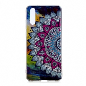 Cover Huawei P20 Fluorescerende Farverig Mandala