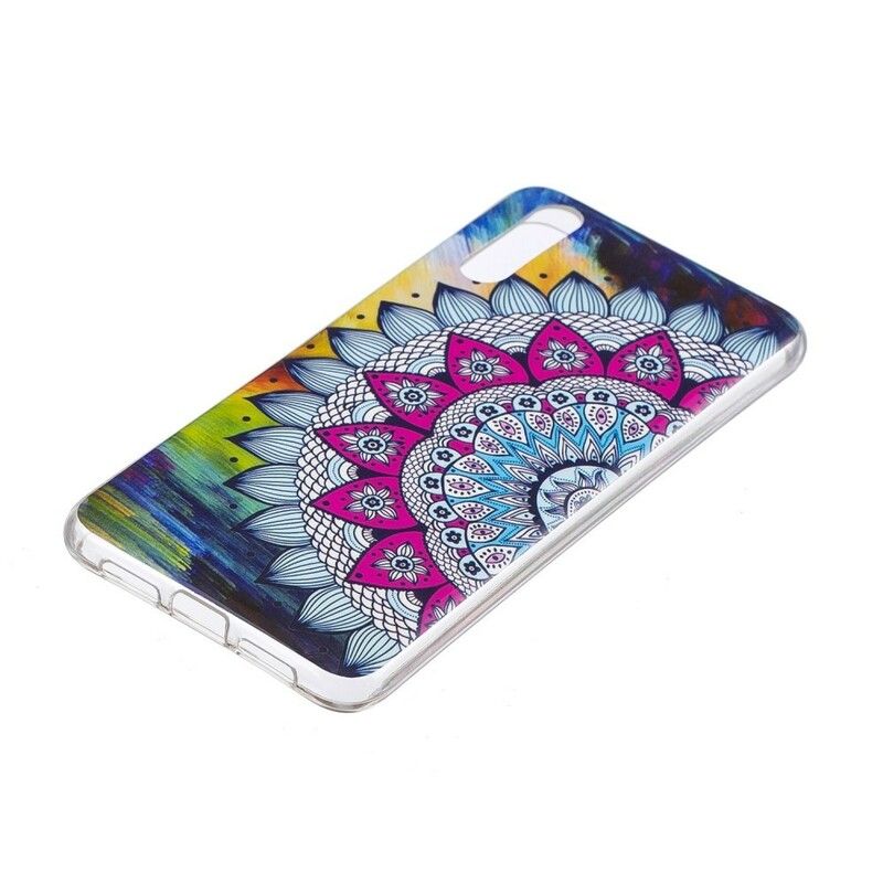 Cover Huawei P20 Fluorescerende Farverig Mandala