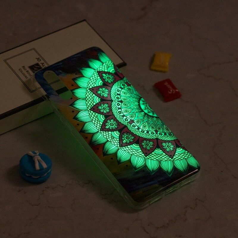 Cover Huawei P20 Fluorescerende Farverig Mandala