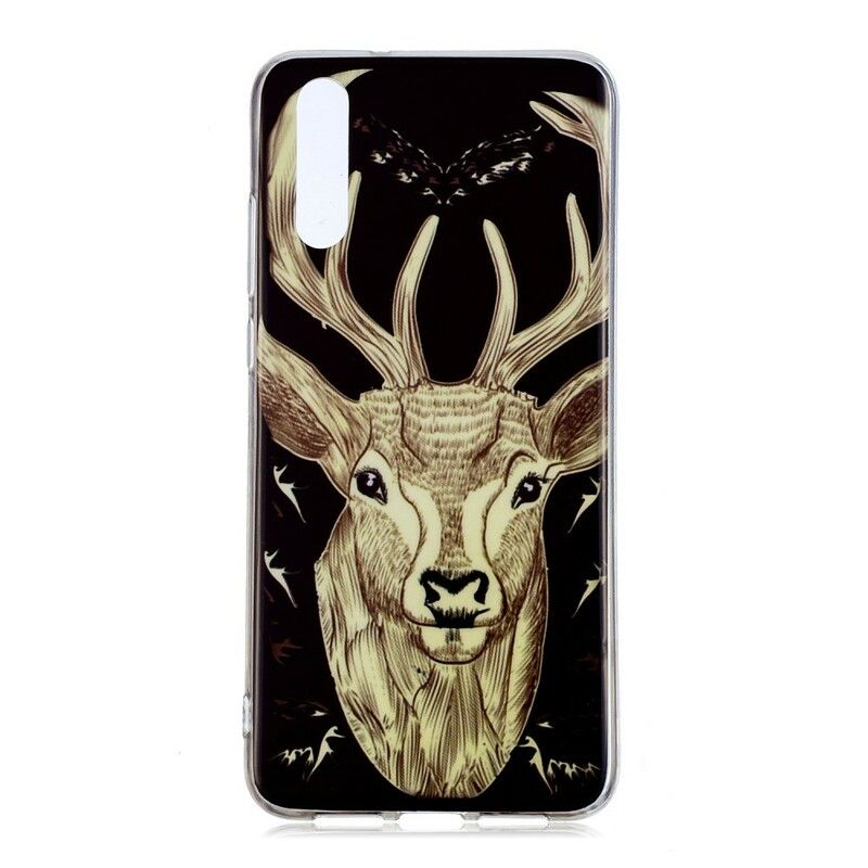 Cover Huawei P20 Fluorescerende Majestic Stag