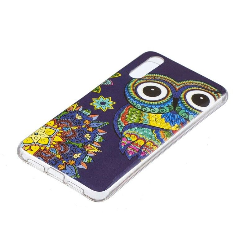 Cover Huawei P20 Fluorescerende Mandalaugle