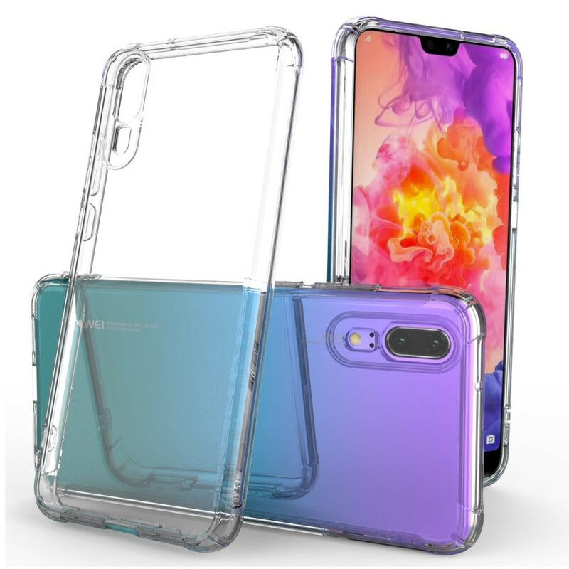 Cover Huawei P20 Transparente Leeu Beskyttelsespuder