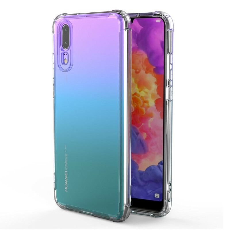 Cover Huawei P20 Transparente Leeu Beskyttelsespuder