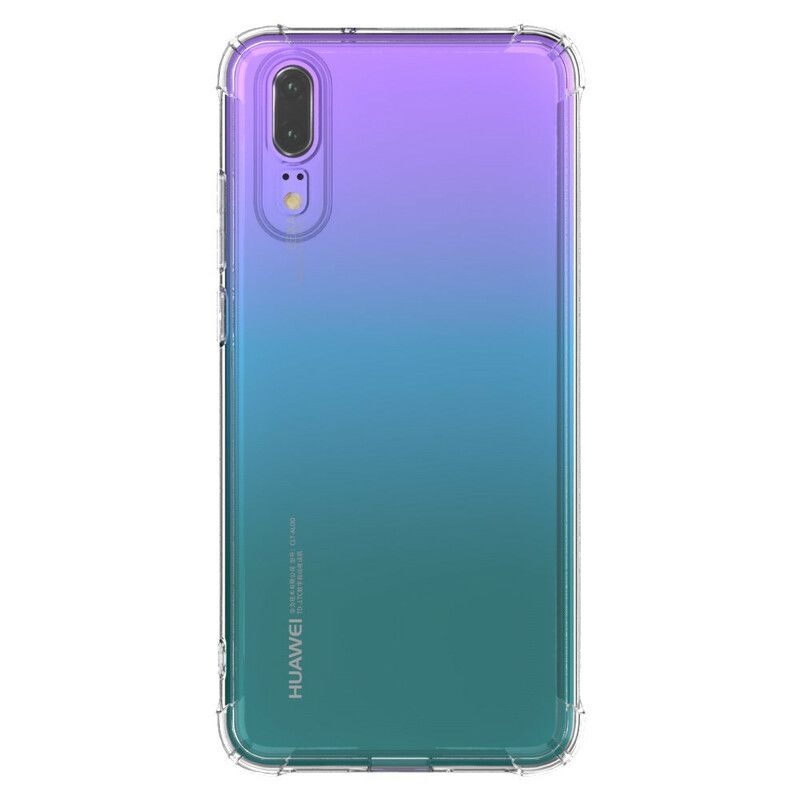 Cover Huawei P20 Transparente Leeu Beskyttelsespuder