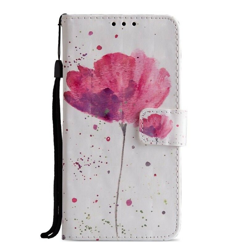 Flip Cover Huawei P20 3d Akvarel Halterneck