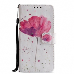 Flip Cover Huawei P20 3d Akvarel Halterneck