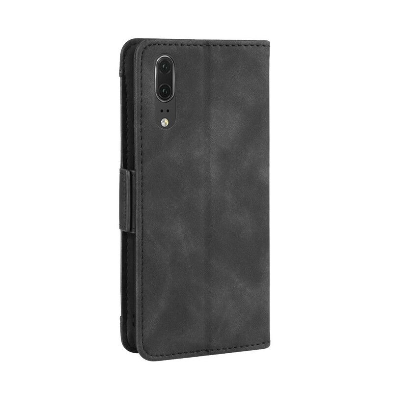 Læder Cover Huawei P20 Førsteklasses Multikort