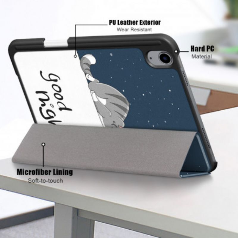 Cover iPad Mini 6 (2021) Godnat Penneholder