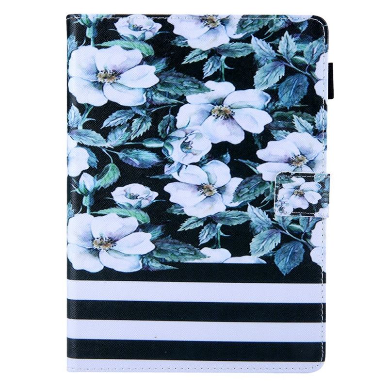 Flip Cover iPad Mini 6 (2021) Blomsterdesign