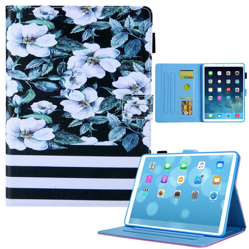 Flip Cover iPad Mini 6 (2021) Blomsterdesign