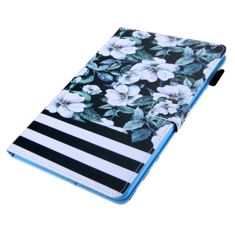 Flip Cover iPad Mini 6 (2021) Blomsterdesign