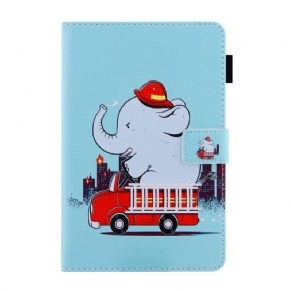 Flip Cover iPad Mini 6 (2021) Brandmand Elefant