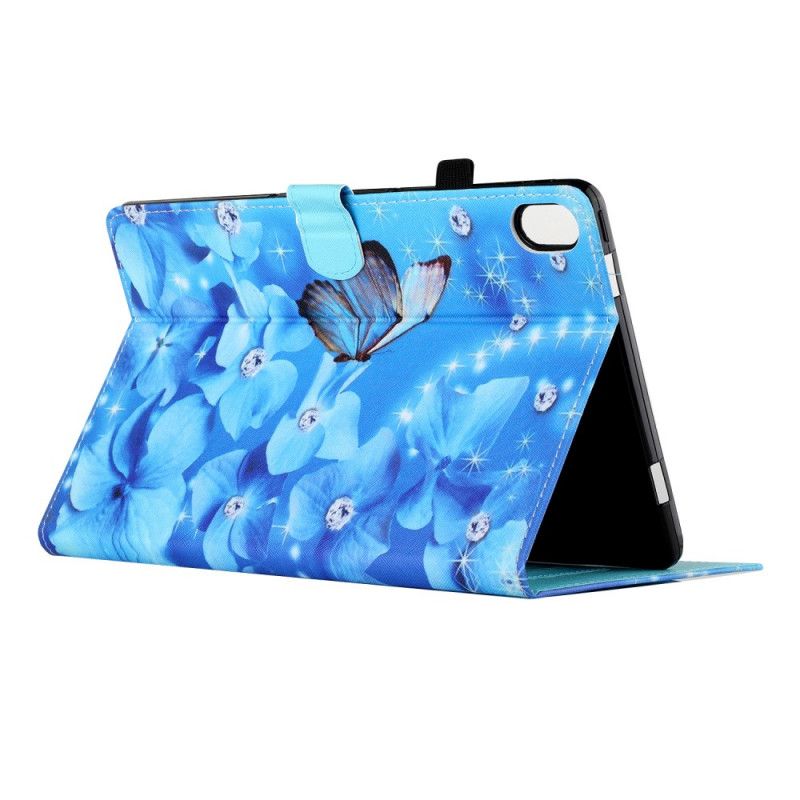 Flip Cover iPad Mini 6 (2021) Diamantsommerfugle