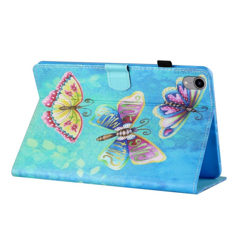 Flip Cover iPad Mini 6 (2021) Flerfarvede Sommerfugle