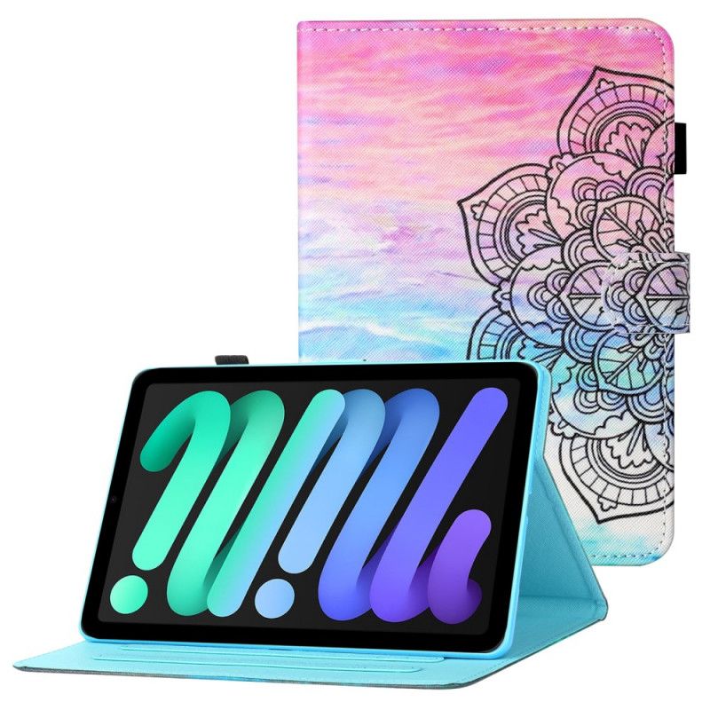 Flip Cover iPad Mini 6 (2021) Grafisk Mandala