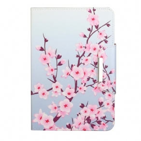 Flip Cover iPad Mini 6 (2021) Kun Blomster