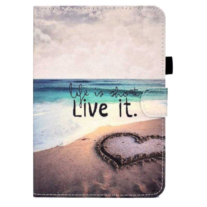 Flip Cover iPad Mini 6 (2021) Live It Beach