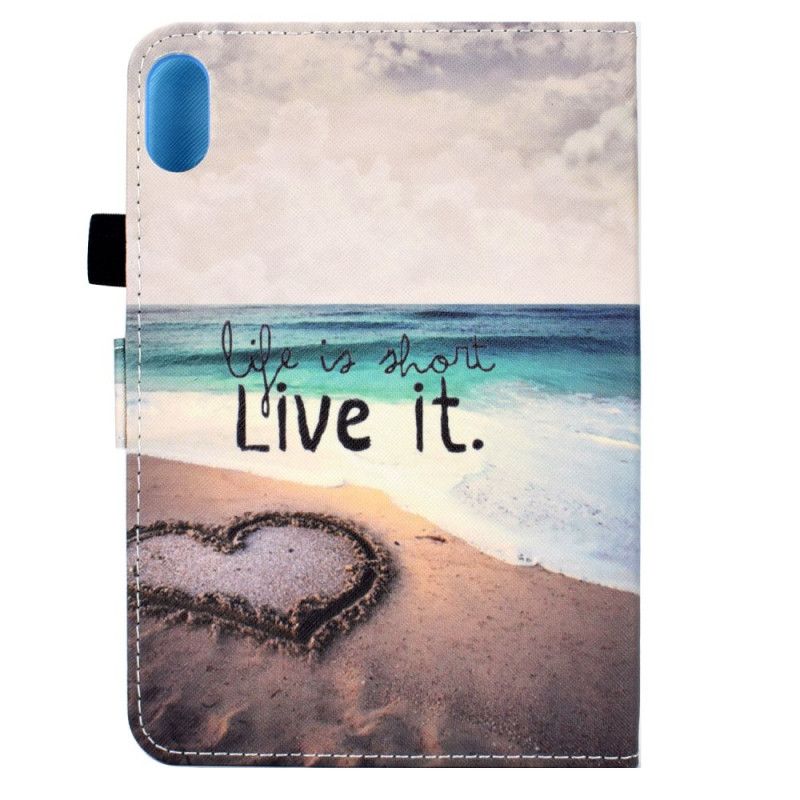 Flip Cover iPad Mini 6 (2021) Live It Beach