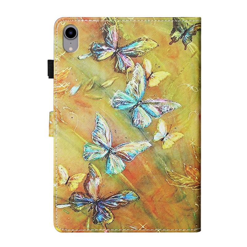 Flip Cover iPad Mini 6 (2021) Malede Sommerfugle