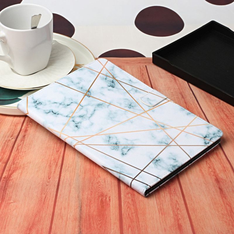 Flip Cover iPad Mini 6 (2021) Marmorgeometri