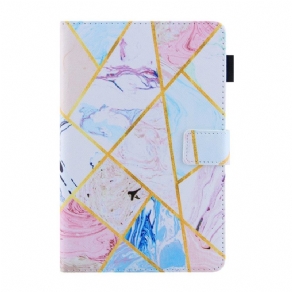 Flip Cover iPad Mini 6 (2021) Marmorgeometri