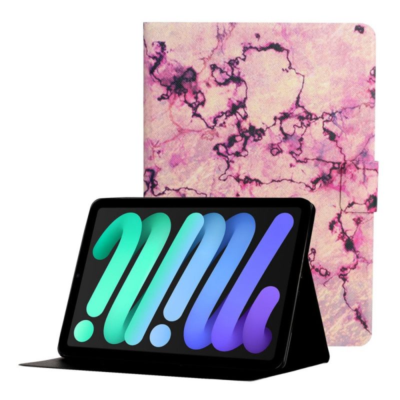 Flip Cover iPad Mini 6 (2021) Marmorstil