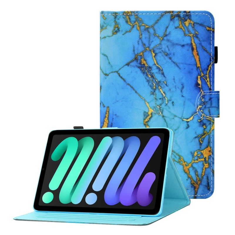 Flip Cover iPad Mini 6 (2021) Marmorstil