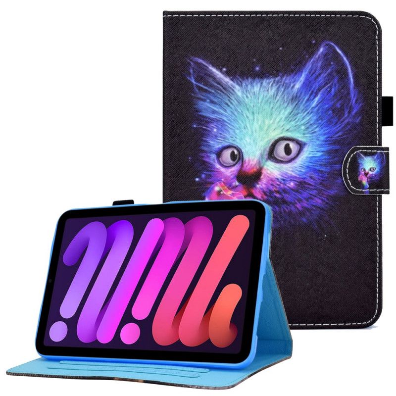 Flip Cover iPad Mini 6 (2021) Psycho Cat