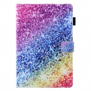 Flip Cover iPad Mini 6 (2021) Skinnende Pailletter