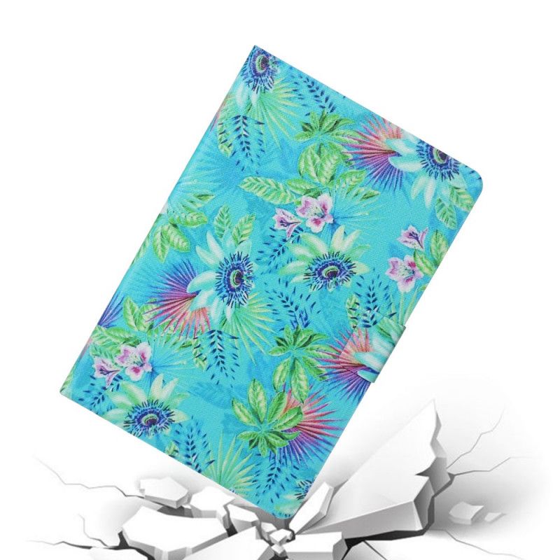 Læder Cover iPad Mini 6 (2021) Blomsterunivers